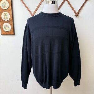 Carlo Colucci Panel Knit Sweater